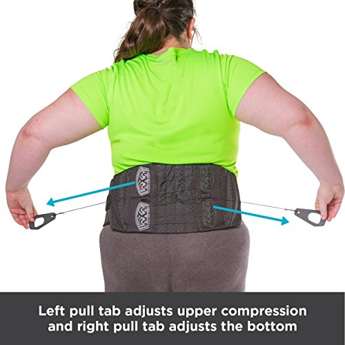 BraceAbility Lower Back & Spine Pain Brace | Adjustable Corset Su...