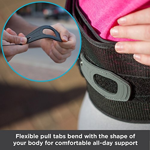 BraceAbility Lower Back & Spine Pain Brace | Adjustable Corset Su...