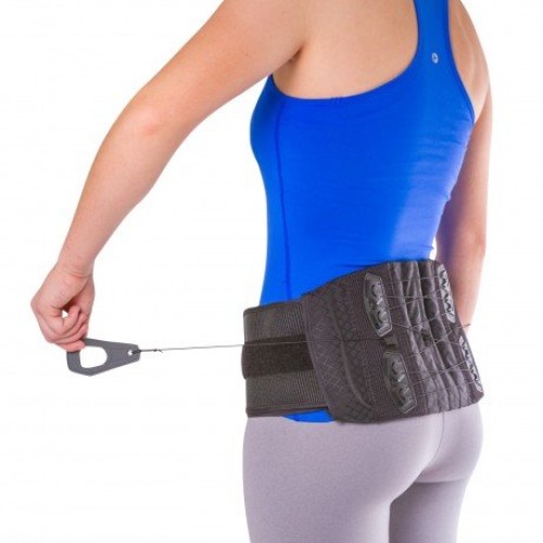 BraceAbility Lower Back & Spine Pain Brace | Adjustable Corset Su...