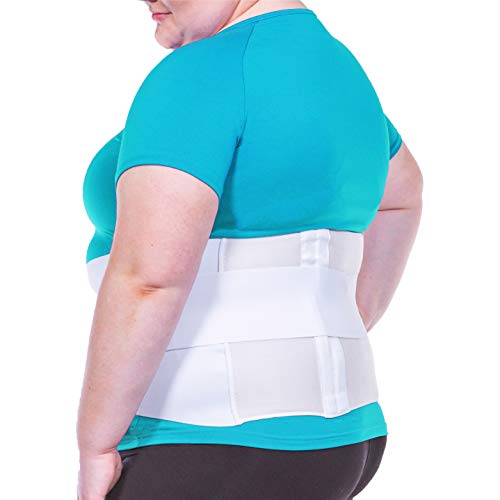 BraceAbility Plus Size 4XL Bariatric Back Brace - XXXXL Big and T...