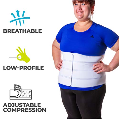 BraceAbility Plus Size Bariatric Abdominal Stomach Binder - XXXL ...