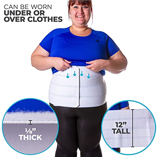 BraceAbility Plus Size Bariatric Abdominal Stomach Binder - XXXL ...