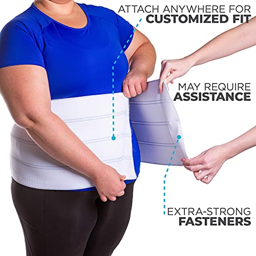 BraceAbility Plus Size Bariatric Abdominal Stomach Binder - XXXL ...