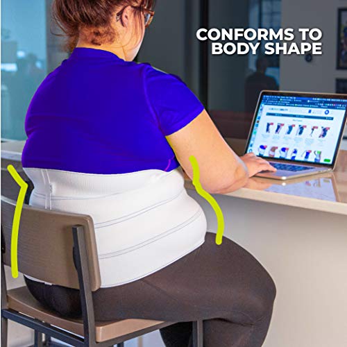 BraceAbility Plus Size Bariatric Abdominal Stomach Binder - XXXL ...