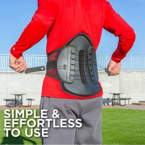 BraceAbility Plus Size Lumbar Decompression Support Belt - XXL Di...