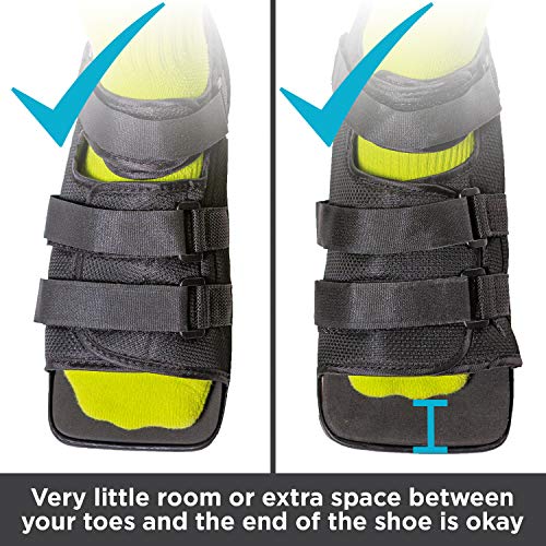 BraceAbility Post-op Shoe for Broken Foot or Toes | Medical / Sur...