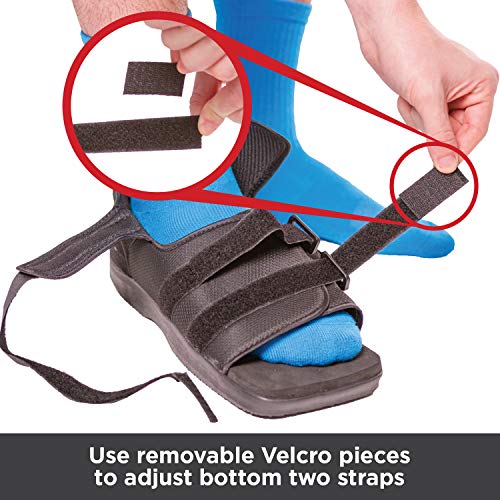 BraceAbility Post-op Shoe for Broken Foot or Toes | Medical / Sur...