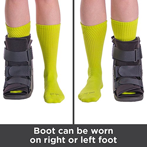 BraceAbility Short Broken Toe Boot | Walker for Fracture Recovery...