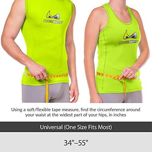 BraceAbility SI Joint Belt - Sacroiliac Compression Back Brace fo...
