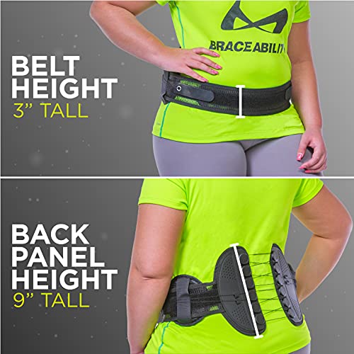 BraceAbility SI Joint Belt - Sacroiliac Compression Back Brace fo...