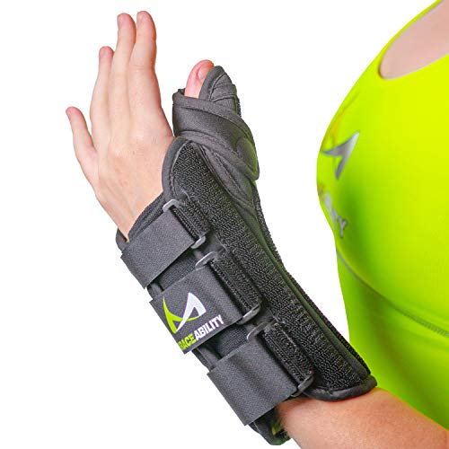 BraceAbility Thumb & Wrist Spica Splint | De Quervains Tenosynov...