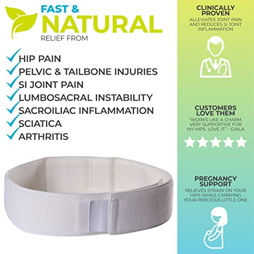 BraceAbility Trochanter Belt | Hip Support Pelvic Brace for Lumba...
