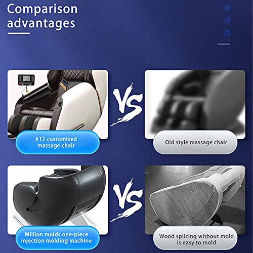 BRADEM Massage Chair Full Body Zero Gravity Electric Shiatsu Air ...