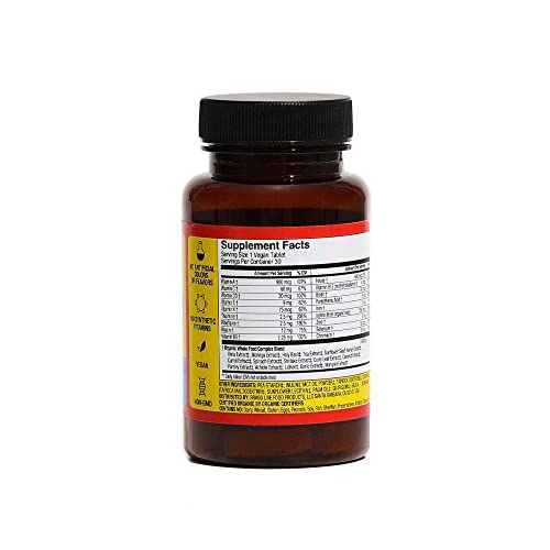 Bragg Daily Multivitamin for Women & Men - Organic Whole Food Sup...