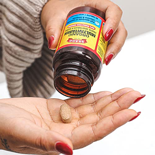 Bragg Daily Multivitamin for Women & Men - Organic Whole Food Sup...