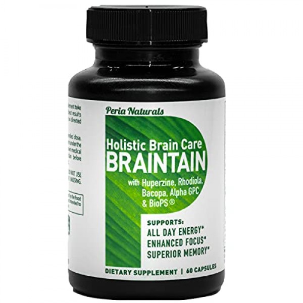 Braintain Memory, Clarity, & Focus Supplement – Enhance Brain He...