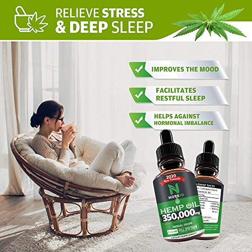 2 Pack Hemp Oil 350,000mg