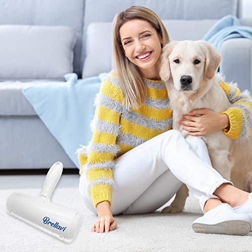 Brellavi Pet Hair Remover, 100% Reusable Dog Hair Remover Roller,...
