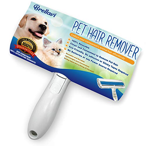 Brellavi Pet Hair Remover, 100% Reusable Dog Hair Remover Roller,...