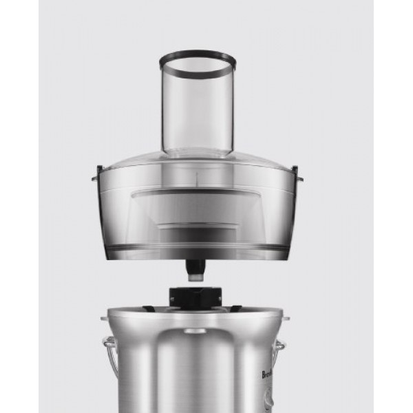 Breville BJE200XL Juice Fountain Compact, Centrifugal Juicer, Sil...
