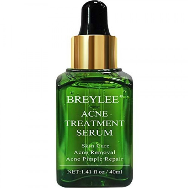 Acne Treatment Serum, BREYLEE Tea Tree Clear Skin Serum for Clear...