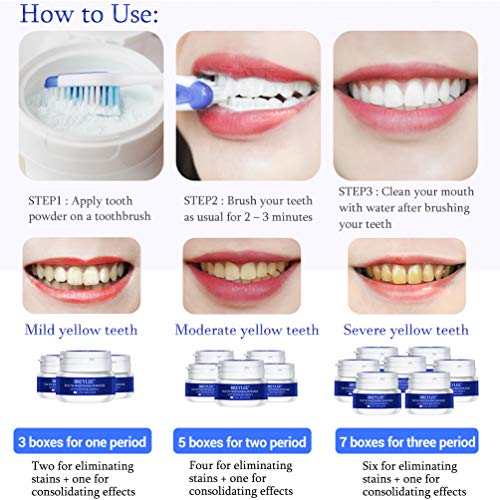 Teeth Whitening Powder,Pearl Essence Teeth Brightening Powder,BRE...