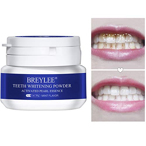 Teeth Whitening Powder,Pearl Essence Teeth Brightening Powder,BRE...
