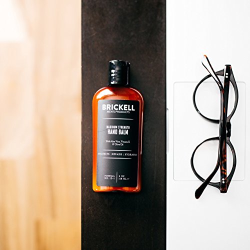 Brickell Mens Maximum Strength Hand Lotion for Men, Natural and ...