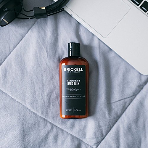 Brickell Mens Maximum Strength Hand Lotion for Men, Natural and ...