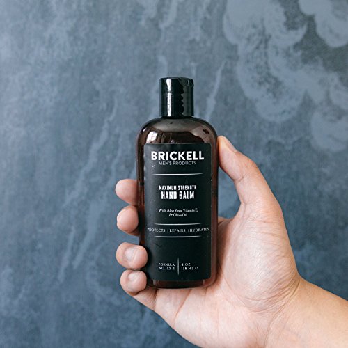 Brickell Mens Maximum Strength Hand Lotion for Men, Natural and ...