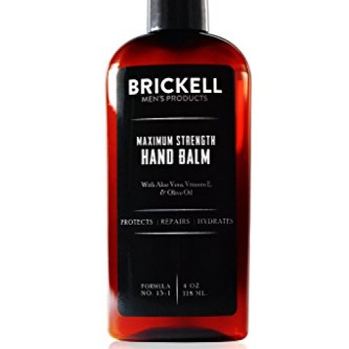 Brickell Mens Maximum Strength Hand Lotion for Men, Natural and ...