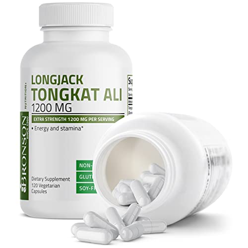 Bronson Longjack Tongkat Ali 1200mg Extra Strength 1200mg Per Ser...