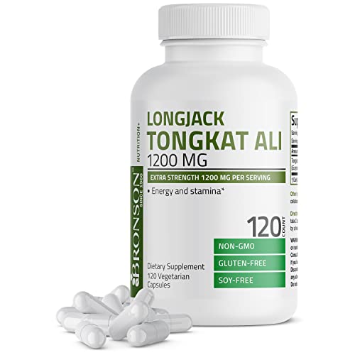Bronson Longjack Tongkat Ali 1200mg Extra Strength 1200mg Per Ser...