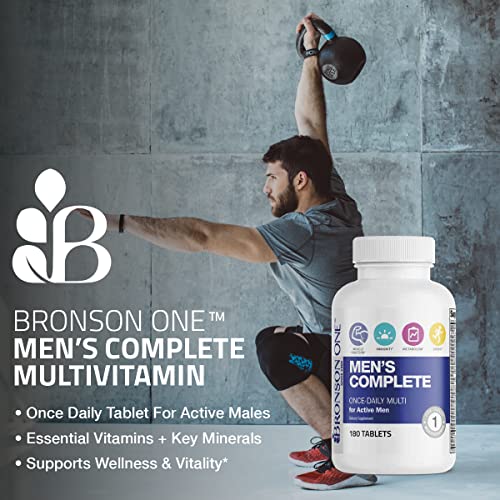 Bronson ONE Daily Men’s Complete Multivitamin Multimineral Once-D...