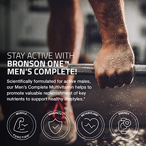 Bronson ONE Daily Men’s Complete Multivitamin Multimineral Once-D...