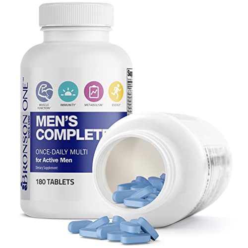 Bronson ONE Daily Men’s Complete Multivitamin Multimineral Once-D...