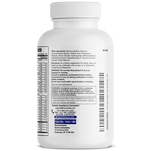 Bronson ONE Daily Men’s Complete Multivitamin Multimineral Once-D...