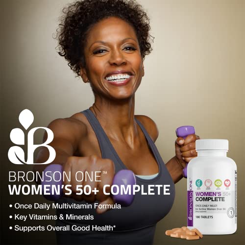 Bronson ONE Daily Women’s 50+ Complete Multivitamin Multimineral,...