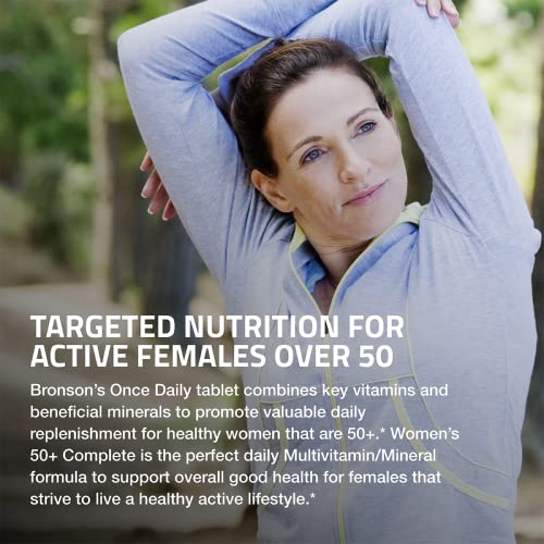 Bronson ONE Daily Women’s 50+ Complete Multivitamin Multimineral,...