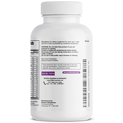 Bronson ONE Daily Women’s 50+ Complete Multivitamin Multimineral,...