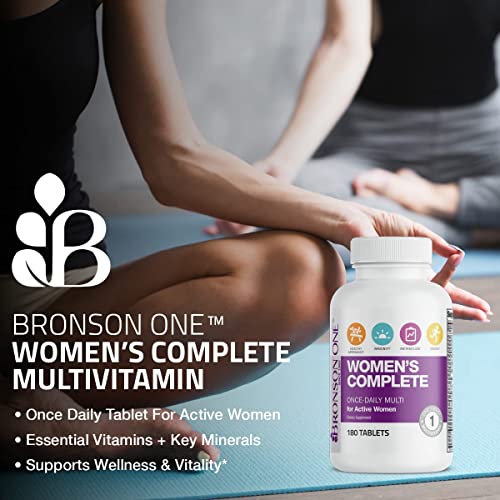 Bronson ONE Daily Women’s Complete Multivitamin Multimineral Once...