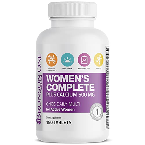 Bronson ONE Daily Women’s Complete Multivitamin Multimineral Once...