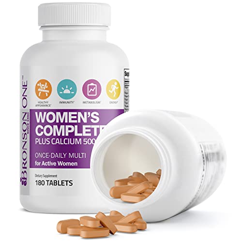 Bronson ONE Daily Women’s Complete Multivitamin Multimineral Once...
