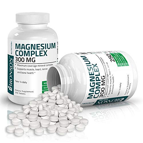 Triple Magnesium Complex Maximum Coverage 300 Mg Magnesium Oxide ...
