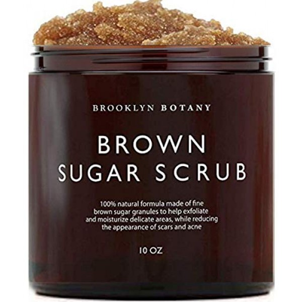 Brooklyn Botany Brown Sugar Body Scrub - Great as a Face Scrub & ...