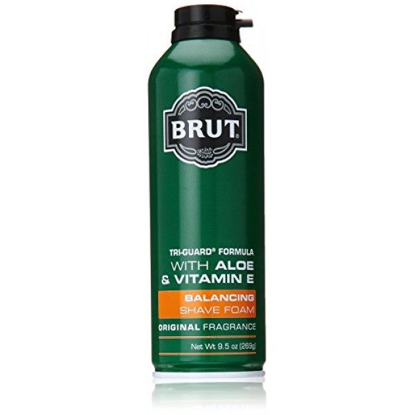 Brut Tri Guard Formula Balancing Shaving Lotion with Aloe and Vit...