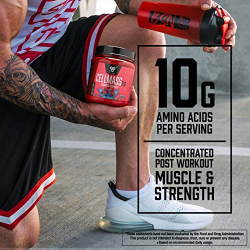 BSN CELLMASS 2.0 Post Workout Recovery with BCAA, Creatine, & Glu...
