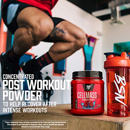 BSN CELLMASS 2.0 Post Workout Recovery with BCAA, Creatine, & Glu...