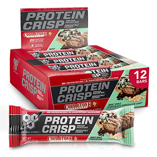 BSN Protein Bars - Protein Crisp Bar by Syntha-6, Whey Protein, 2...