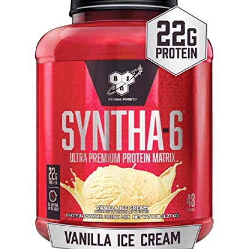 BSN SYNTHA-6 Whey Protein Powder, Micellar Casein, Milk Protein I...